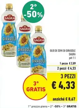 Conad Olio di semi di girasole SAGRA offerta