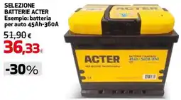 Coop Master Alleanza 3.0 Selezione batterie ACTER offerta