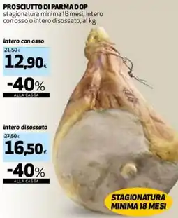 Coop Master Alleanza 3.0 Prosciutto di parma dop offerta