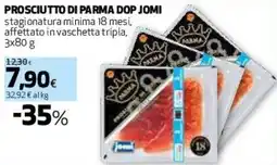 Coop Master Alleanza 3.0 Prosciutto di parma dop JOMI offerta
