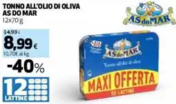 Coop Master Alleanza 3.0 Tonno all'olio di oliva AS DO MAR offerta