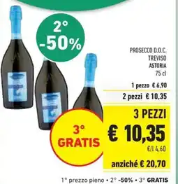 Conad Prosecco d.o.c. treviso ASTORIA offerta