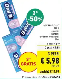 Conad Dentifricio expert ORAL B offerta