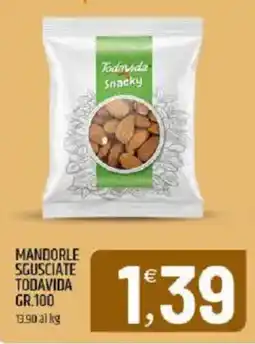 Ard Discount Mandorle sgusciate TODAVIDA offerta