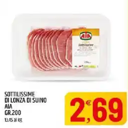 Ard Discount Sottilissime di lonza di suino AIA offerta