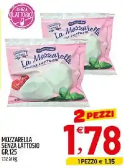 Ard Discount Mozzarella senza lattosio offerta
