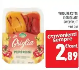 Conad Verdure cotte e grigliate riverfruit offerta