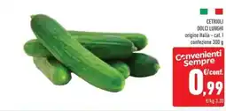 Conad Cetrioli dolci lunghi offerta