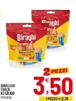 Ard Discount Biraghini snack x6 offerta