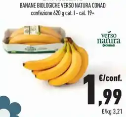 Conad Banane biologiche VERSO NATURA CONAD offerta