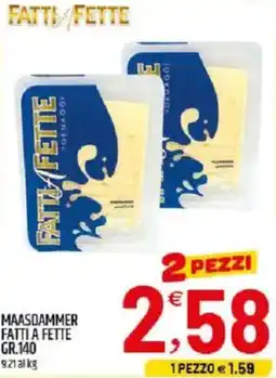 Ard Discount Maasdammer fatti a fette offerta