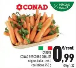 Conad Carote CONAD PERCORSO QUALITÀ offerta