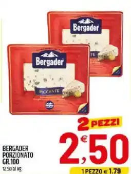 Ard Discount Bergader porzionato offerta
