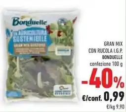 Conad Gran mix con rucola I.G.P. BONDUELLE offerta
