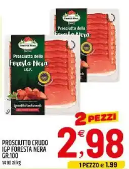 Ard Discount Prosciutto crudo IGP foresta nera offerta