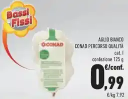 Conad Aglio bianco CONAD PERCORSO QUALITÀ offerta