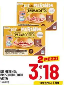 Ard Discount Kit merenda prosciutto cotto offerta