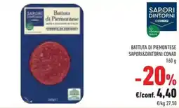 Conad Battuta di piemontese SAPORI&DINTORNI CONAD offerta