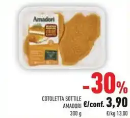 Conad Cotoletta sottile AMADORI offerta