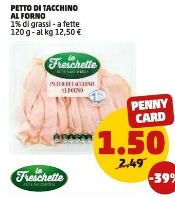 PENNY Petto di tacchino al forno offerta