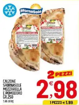 Ard Discount Calzone sfornasole mozzarella e pomodoro offerta