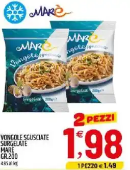 Ard Discount Vongole sgusciate surgelate MARE offerta