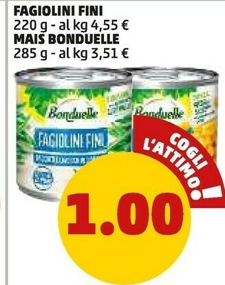 PENNY Fagioli borlotti offerta