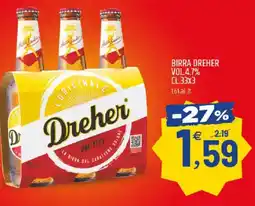 Ard Discount Birra dreher vol.4.7% offerta