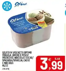 Ard Discount Gelato in vaschetta OPTIMO offerta