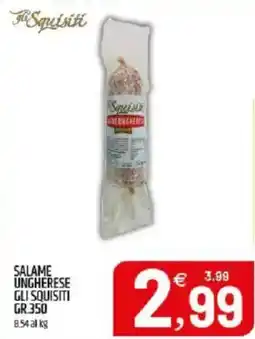 Ard Discount Salame ungherese GLI SQUISITI offerta