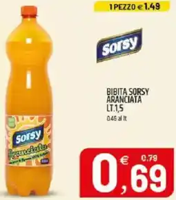 Ard Discount Bibita sorsy aranciata offerta