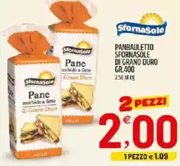 Ard Discount Panbauletto sfornasole di grano duro offerta