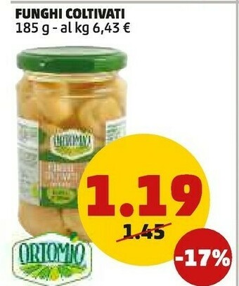 PENNY Funghi coltivati offerta