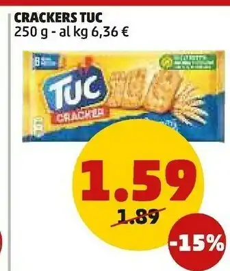 PENNY Tuc crackers offerta