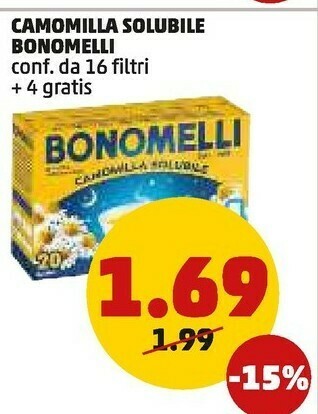 PENNY Bonomelli - camomilla solubile offerta