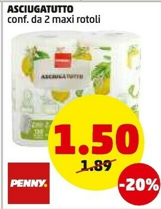 PENNY Asciugatutto offerta