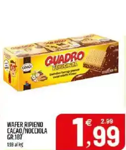 Ard Discount Wafer ripieno cacao/nocciola offerta