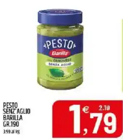 Ard Discount Pesto senz'aglio BARILLA offerta