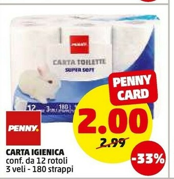 Penny carta igienica