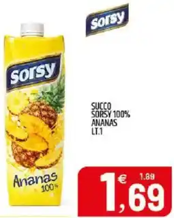 Ard Discount Succo sorsy 100% ananas offerta