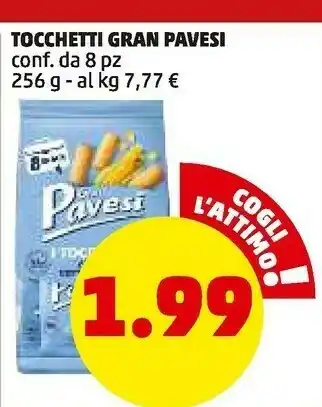 PENNY Pavesi tocchetti offerta