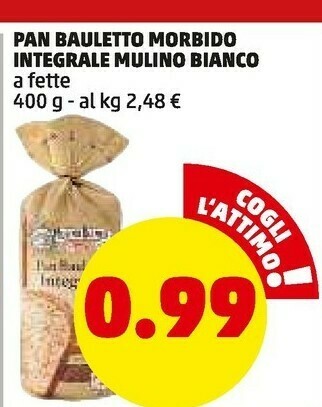 PENNY Pan bauletto offerta