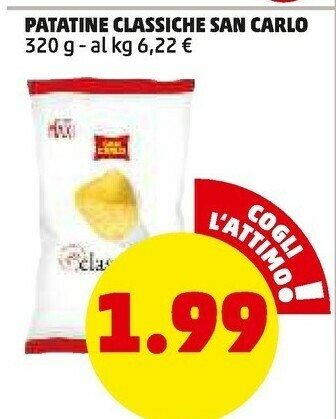 PENNY Patatine offerta