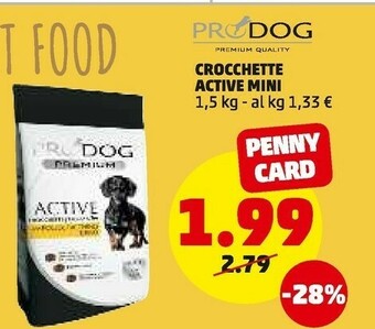 PENNY Crocchette active mini offerta