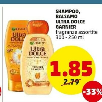 PENNY Shampoo balsamo ultra dolce offerta