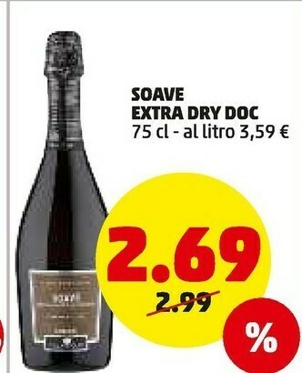 PENNY Soave extra dry doc offerta