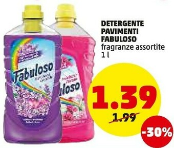 PENNY Fabuloso detergente pavimenti offerta