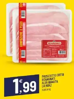 Ard Discount Prosciutto cotto rovagnati alta qualità offerta