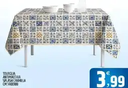 Ard Discount Tovaglia antimacchia splash carmela cm.140x180 offerta