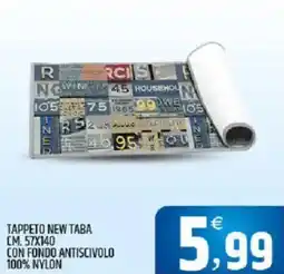 Ard Discount Tappeto new taba con fondo antiscivolo 100% nylon offerta